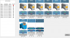 Control and monitoring system for volumetric and induction hardening furnaces.