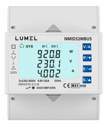 Three-phase MID certified energy meter (1/5A) (MBUS)