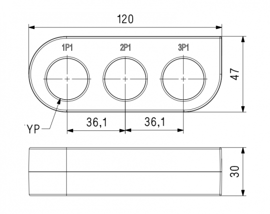 Dedizierte Stromwandler der Serie L (für Netzparameter-Messgerät ND20CT)