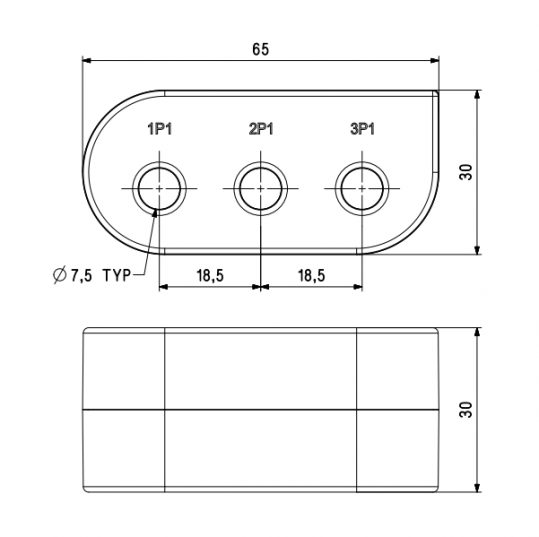 Dedizierte Stromwandler der Serie L (für Netzparameter-Messgerät ND20CT)