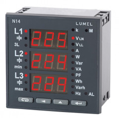 Messgerät der 3-Phasen-Netzparameter