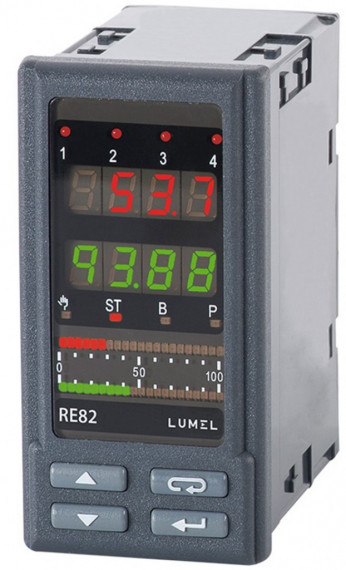 System for visualization and control of the technological process in 20 heating pits.
