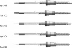 Sensoren zur Messung der Zylindertemperatur von Spritzgießmaschinen, Extrudern, Spritzgießwerkzeugen - CT301, CT302, CT303, CT304, CT305