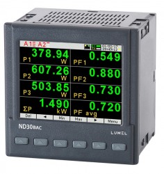 Messgerät der 1-und 3-Phasen-Netzparameter mit BACnet