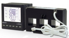 Messgerät für 1-und 3-Phasen-Netzparameter zur Kooperation mit Stromwandler der Serie LJ