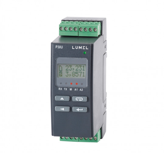 Universeller Messumformer der Temperatur und Standardsignalen