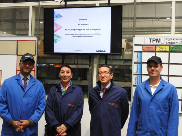 Visit of  His Excellency Mr Tsewang Namgyal  Ambassador of India to the Republic of Poland in Lumel. - Miniaturansicht